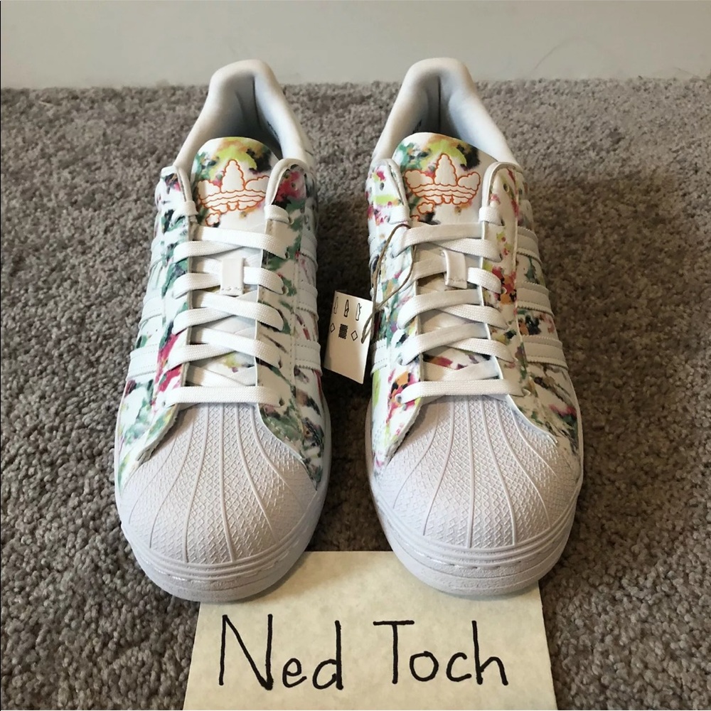Adidas Superstar Men’s Shoes Size 10  - Summer Dream Edition - Picture 4 of 7